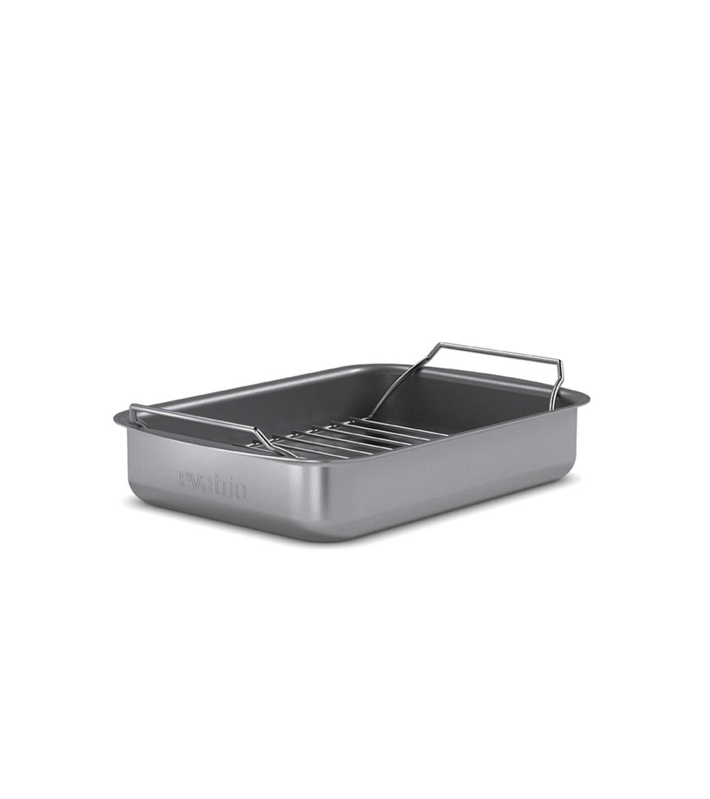 Professional Roasting Pan with Rack - 26X19 cm - Ceramic Slip-Let® Coating - Eva Solo