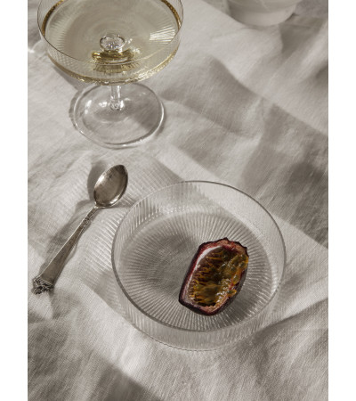 Ripple Serving Bowls - Set of 4 - Clear