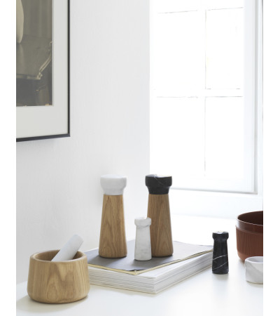 Craft Salt Mill Small Oak/White