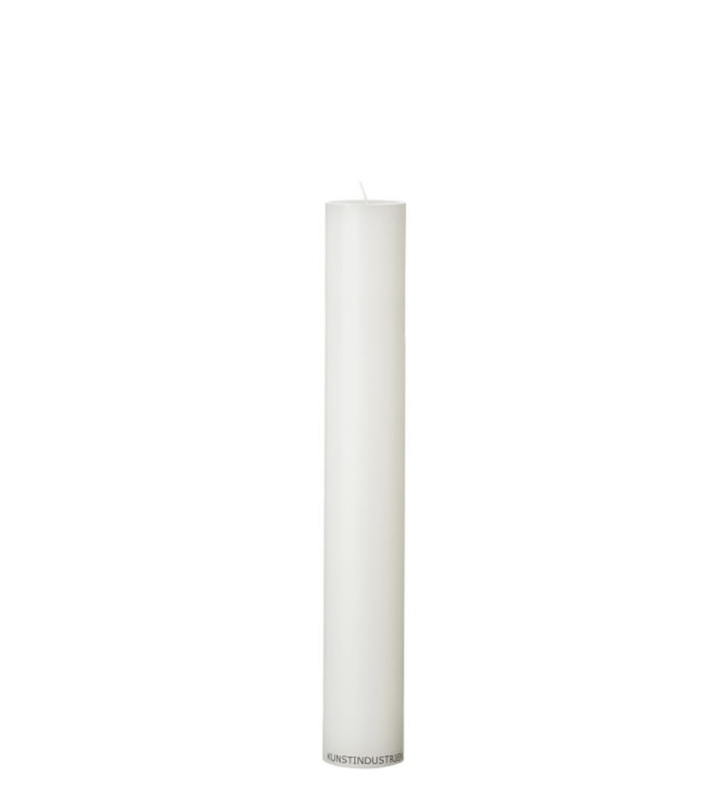 Wax Altar Candle. 5 cm. H35 cm- Burning Time 105 H