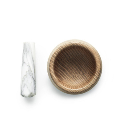 Craft Mortar & Pestle White by Normann Copenhagen
