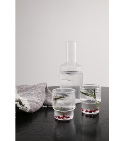 Ripple Glasses- set 4 pcs- ferm Living