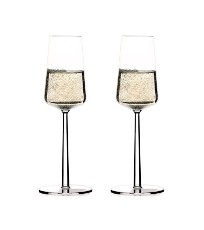 Essence Champagne Glasses from iittala. Design Alfredo Häberli.