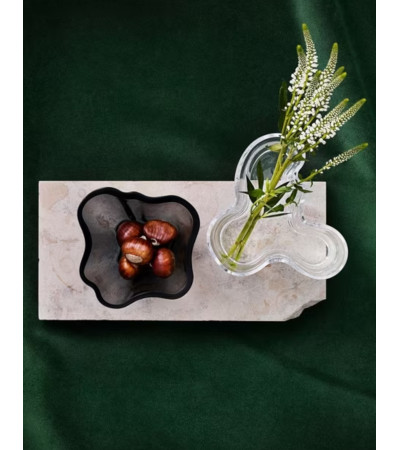 Glass vase 251mm by iittala. Alvar Aalto design.