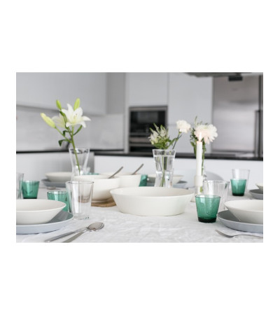 Piatto da portata Teema white 2,5l 30 cm di iittala. Design Kaj Franck