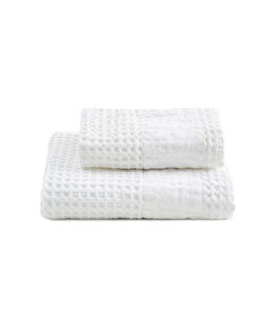 Towel Set Face and Guest BiancoPerla
