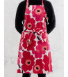 unikko marimekko apron