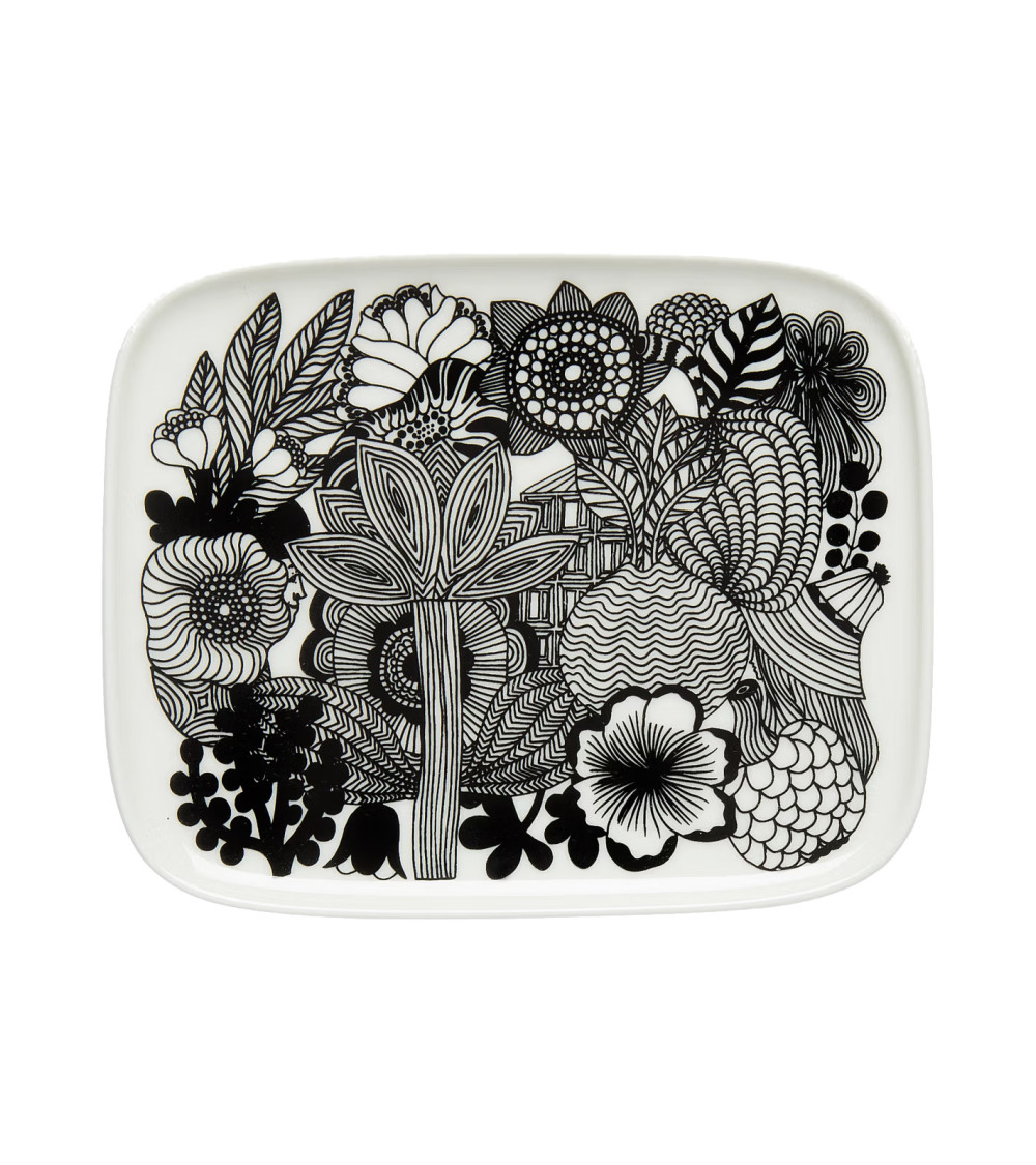 Siirtolapuutarha plate 15x12cm