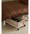 Cassetta Colour Crate Hay  Ruote - Set di 4 Medium