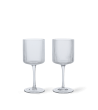 Bicchieri da vino bianco Ripple- set 2 pezzi- ferm Living