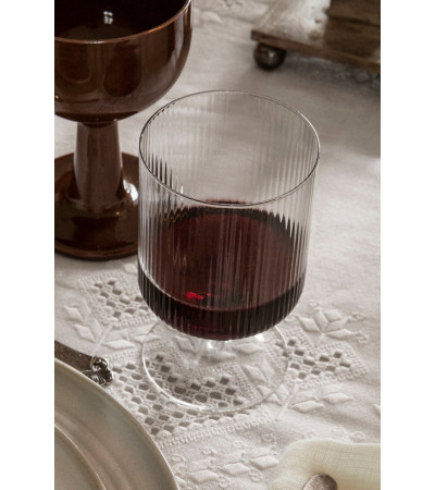 Ripple Wine Glasses Set of 2- ferm Living