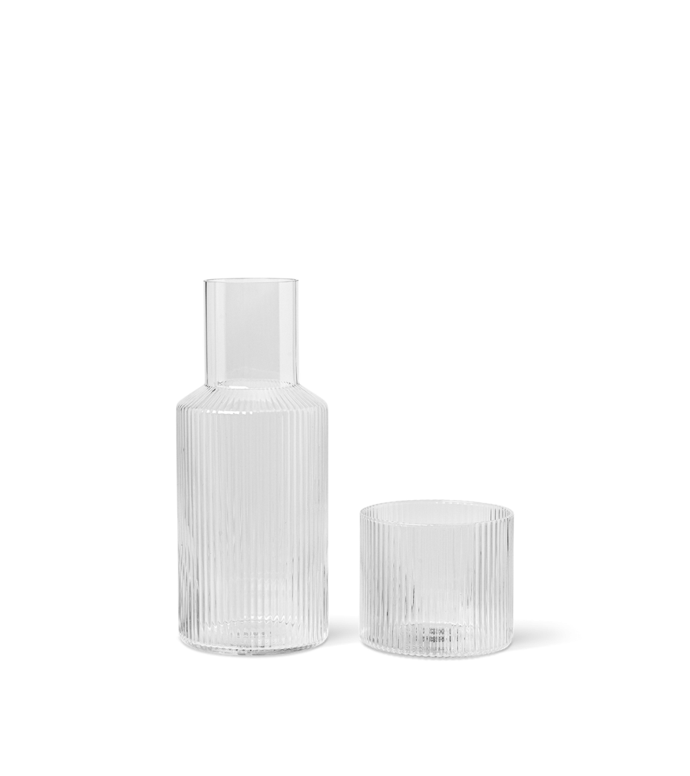Ripple Carafe Set Small - ferm Living