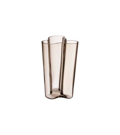 Glass vase 251mm by iittala. Alvar Aalto design.